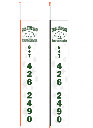 4" x 24" Marker Flag