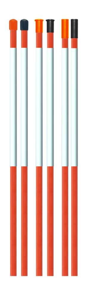 5' x 5/16" Driveway Markers with Cap and Reflector - Image 6