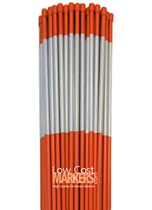 5' x 5/16" Driveway Markers with Cap and Reflector
