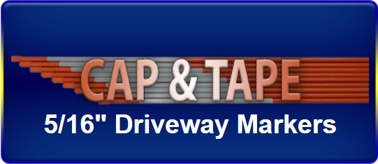 Driveway Marker Cap & Tape