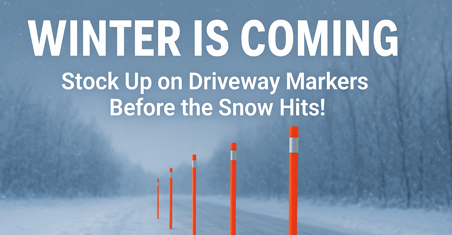 Winter Road with Markers and Promo